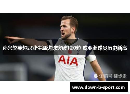 孙兴慜英超职业生涯进球突破120粒 成亚洲球员历史新高